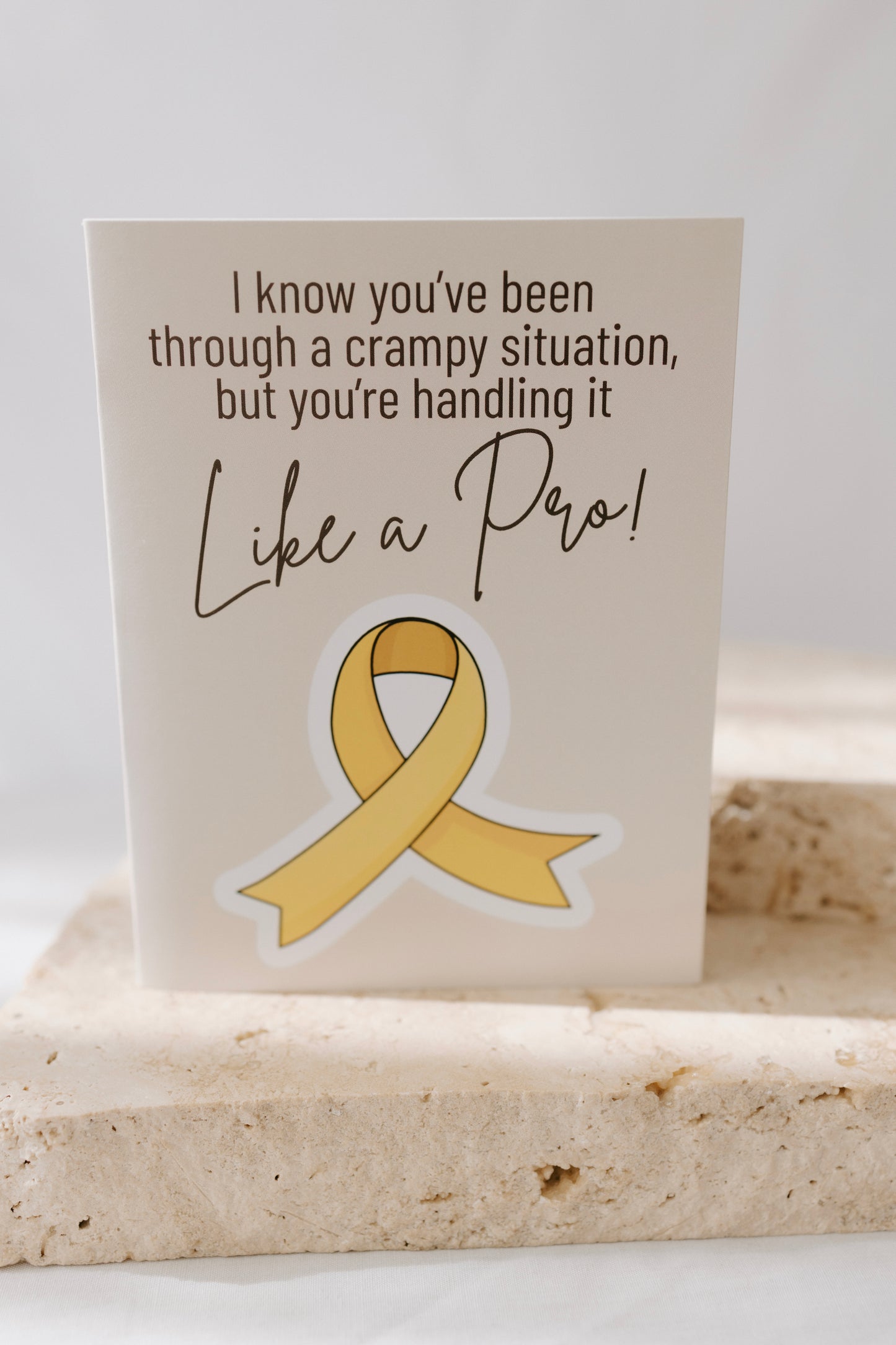 Crampy Situation Empathy Card