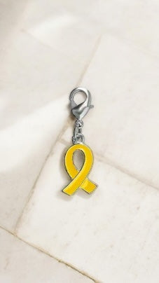 Yellow Ribbon Key Ring