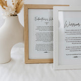 Endometriosis Warrior Quote Print