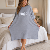 Grey Oversized Sleep Tee