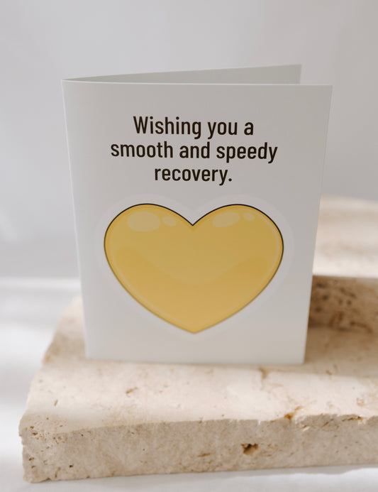 Speedy Recovery Empathy Card