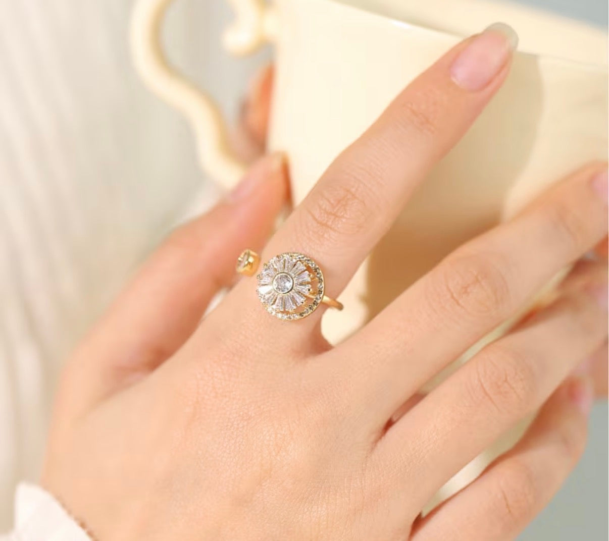 Gold Spinner Ring