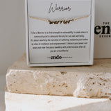 Gold Warrior Necklace