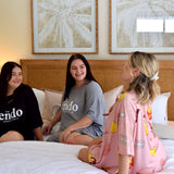 Black Oversized Sleep Tee