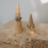 Silver Comfort Ring Set