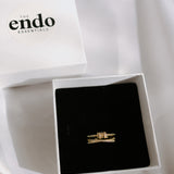 Gold Sliding Ring