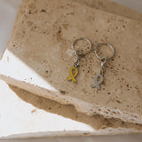 Yellow Ribbon Key Ring