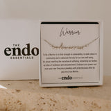 Endo Warrior Silver Necklace