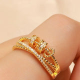 Gold Sliding Ring