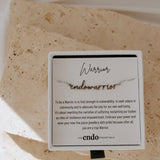 Endo Warrior Silver Necklace