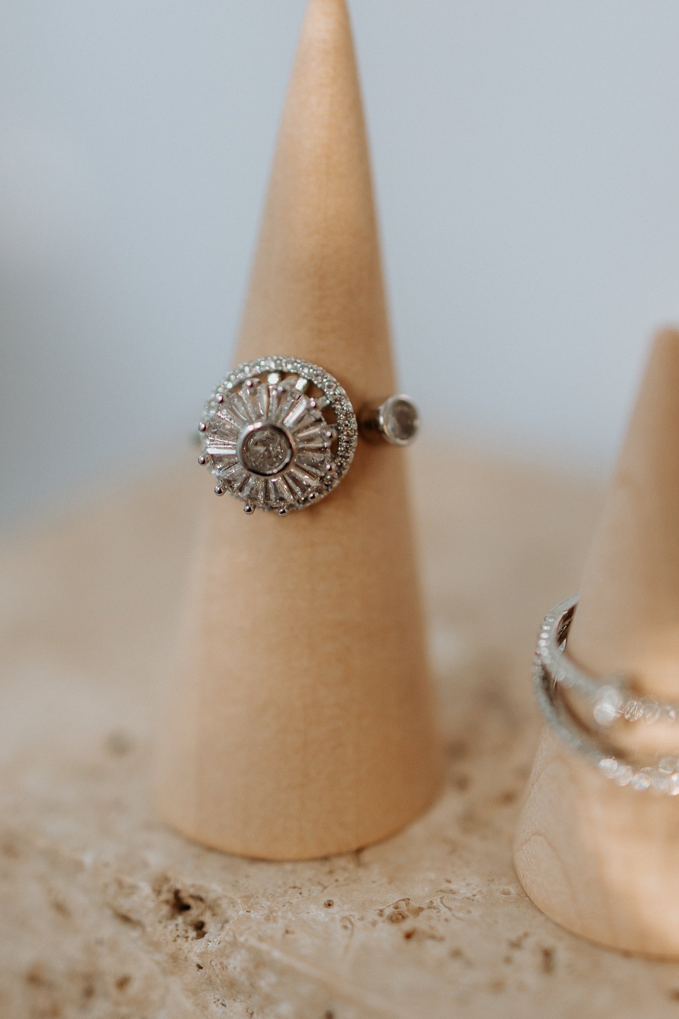 Silver Comfort Ring Set