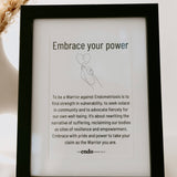Embrace Your Power Quote Print