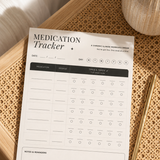Medication Tracker Notepad
