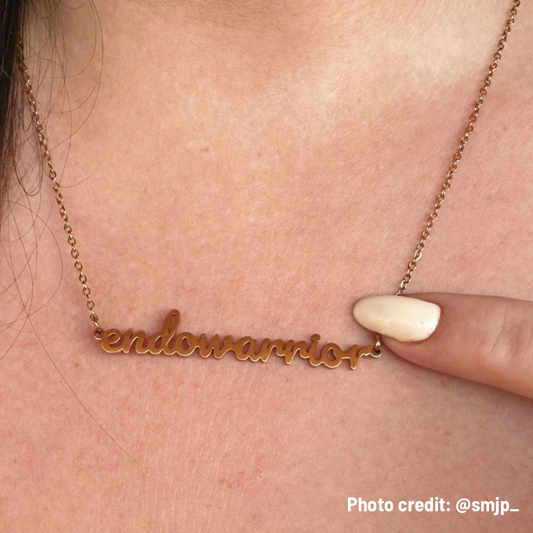 Endo Warrior Gold Necklace