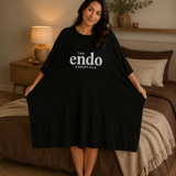 Black Oversized Sleep Tee
