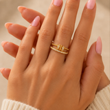 Gold Sliding Ring