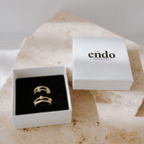 Gold Sliding Ring