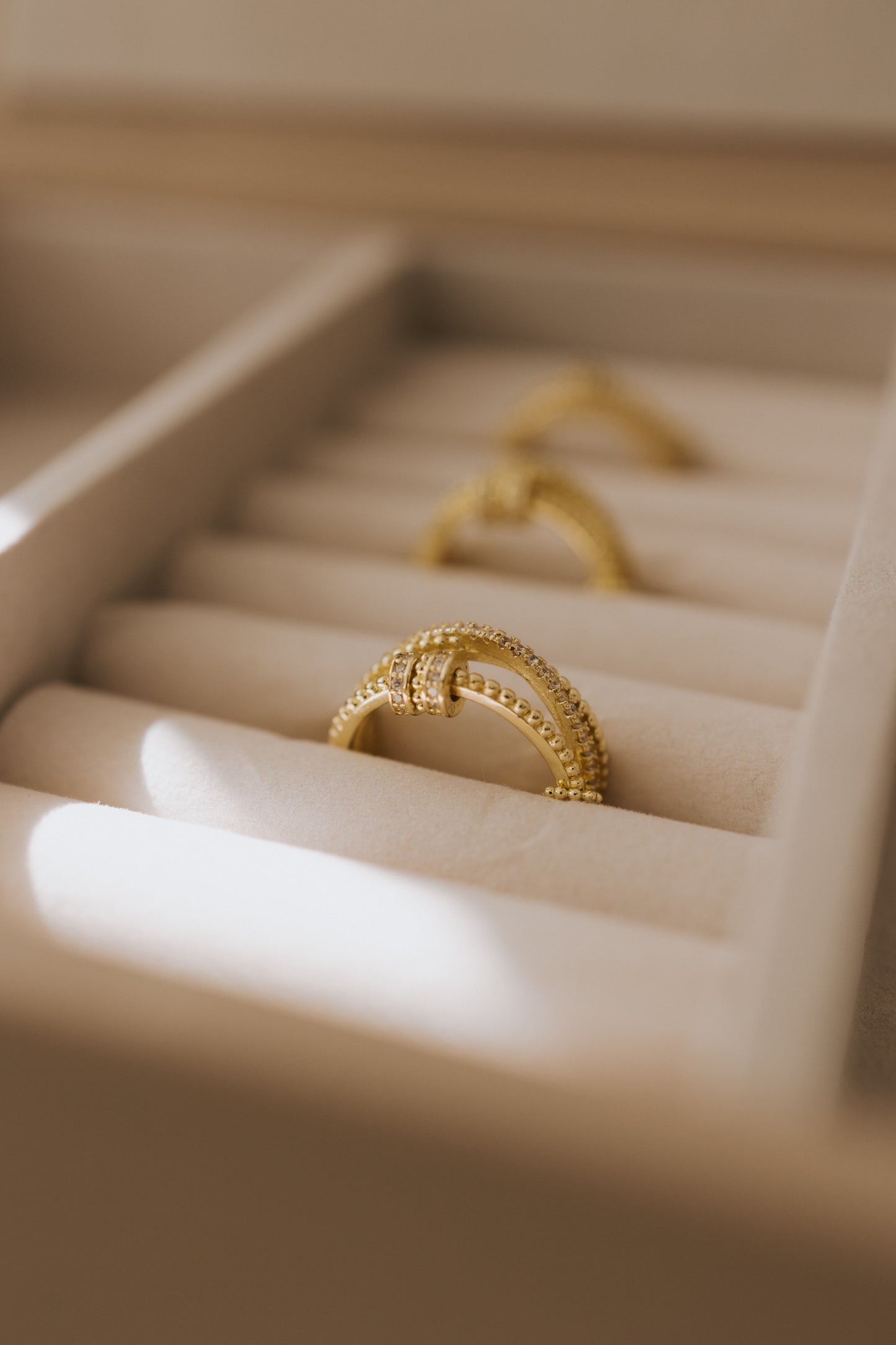 Gold Anxiety Ring