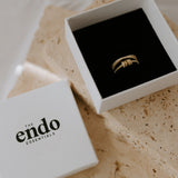 Gold Sliding Ring