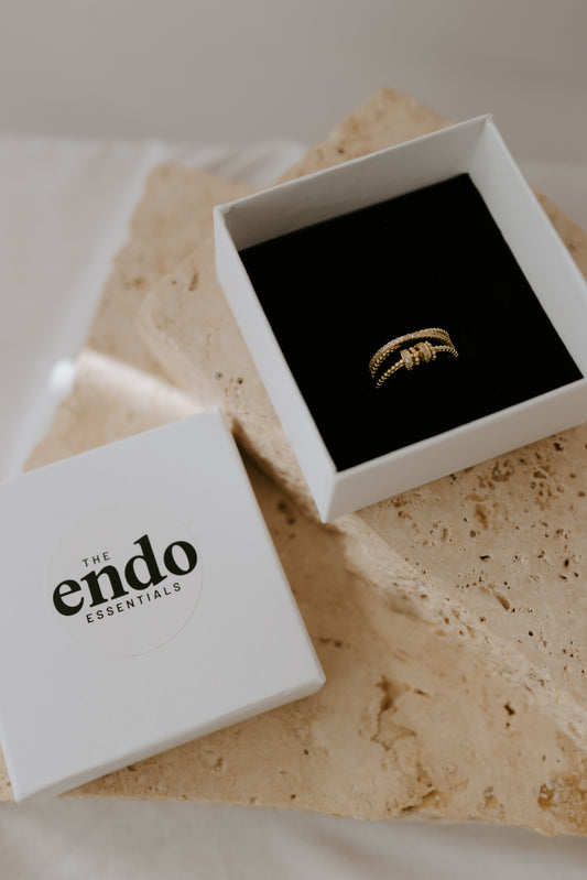 Gold Sliding Ring